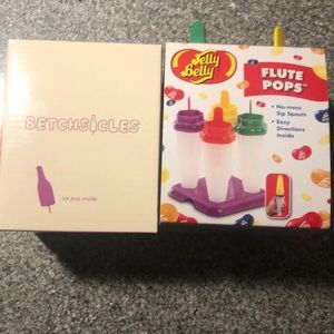 🆕Jelly Belly And Betchsickles Ice Pop Makers NWT